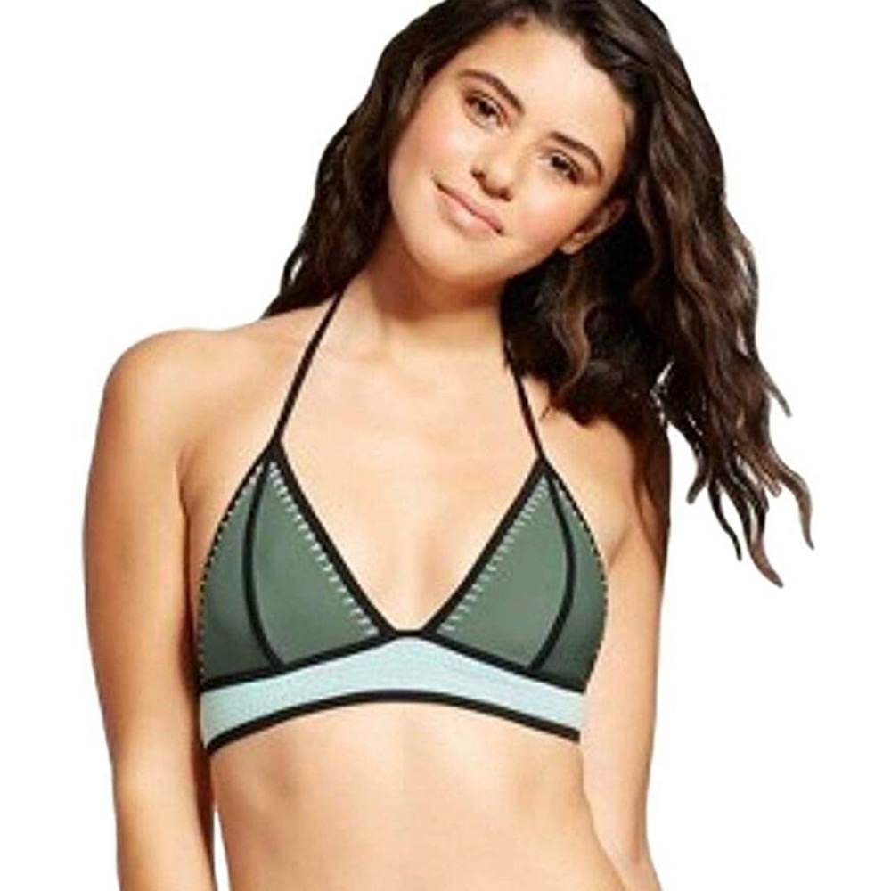 💥NWT Xhileration Reversible bikini top sz XL